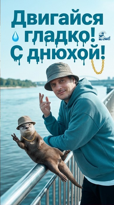 Рэп-флоу с выдрой