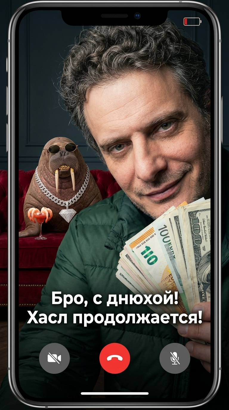Рэп-смарт с моржом