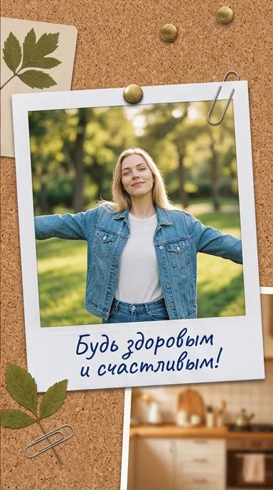 Парковый полароид
