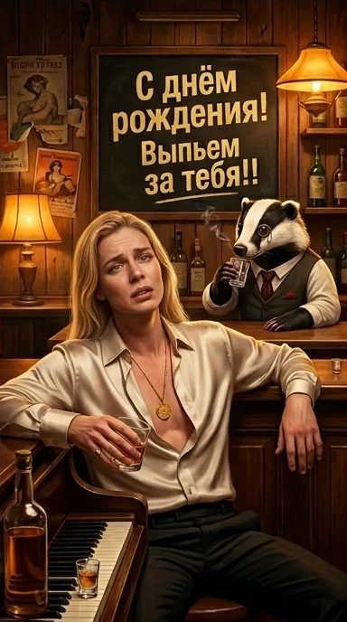 Шансон-кабак с барсуком