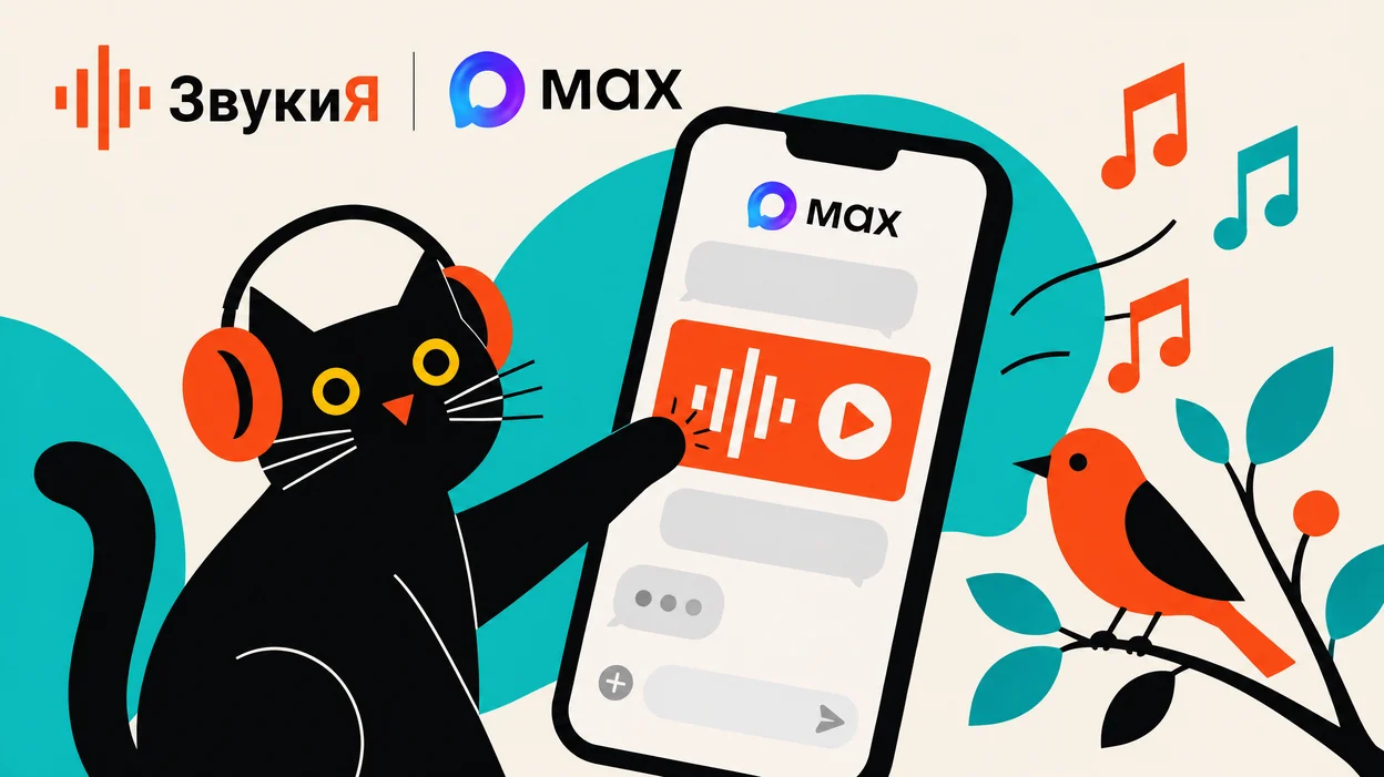 Как пользоваться «ЗвукиЯ» в мессенджере MAX: пошаговая инструкция
