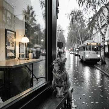 Влюбленный кот