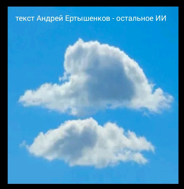 Вдаль уносит облако